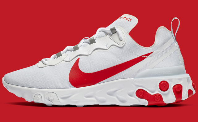 nike element 55 white red