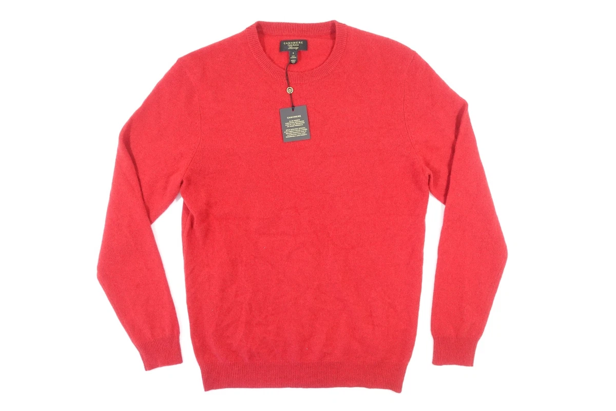Mens red store cashmere sweater