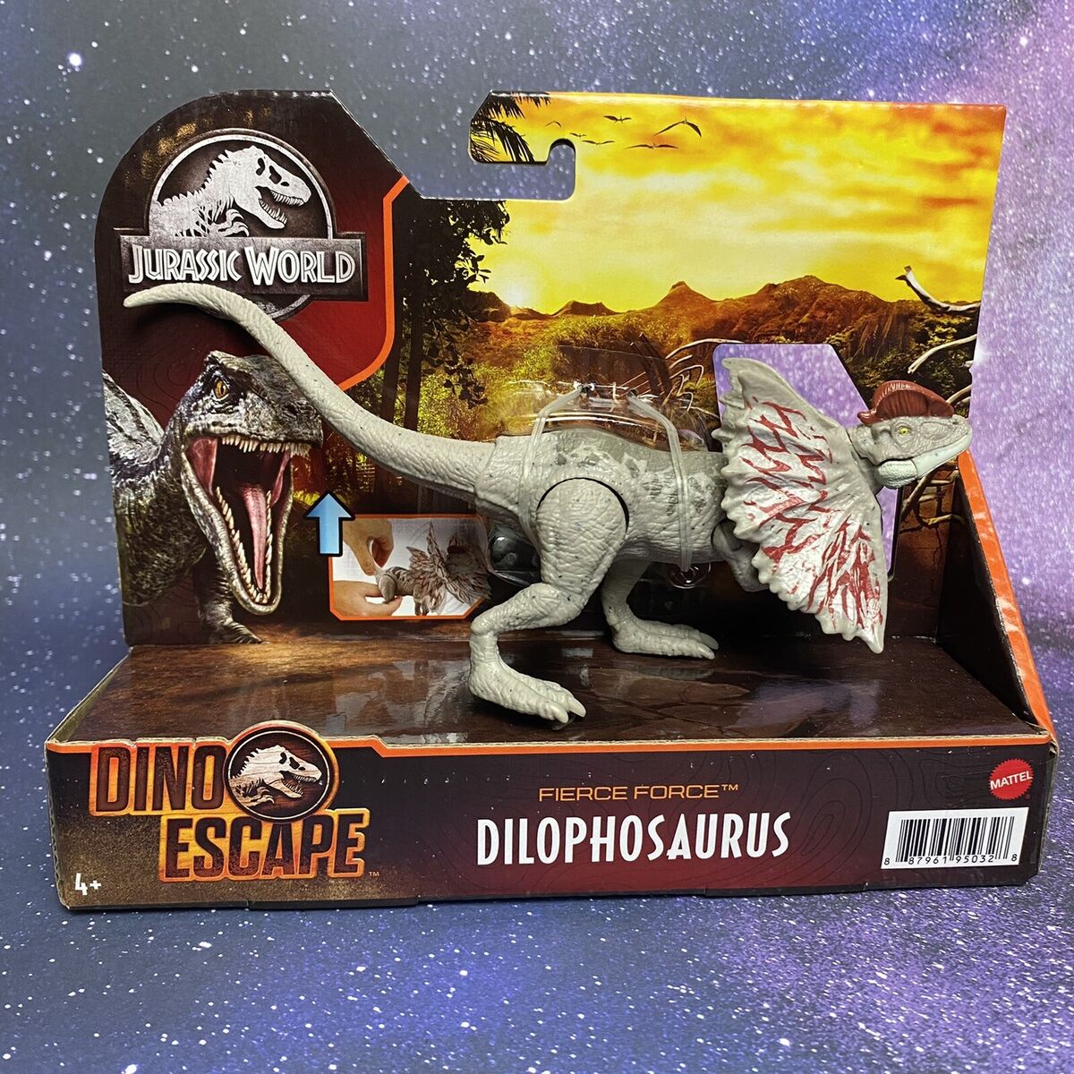  Jurassic World Fierce Force Dilophosaurus Dinosaur