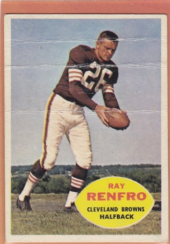 Ray Renfro #26 1960 Topps card