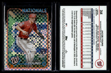 2024 Topps Chrome Baseball X-Fractor Rookie #264 Jacob Young Rookie RC