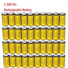Lot 10-100Pcs RCR123A 16340 Battery 2800mAh Rechargeable Batteries Cells