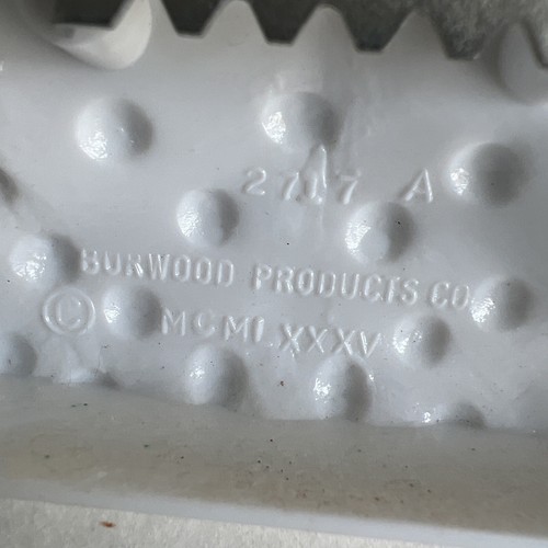 Burwood 1984 Oval Wall Mirror 10 1/2x 7 " Hob Nob Plastic Frame # Home Decor Box - Picture 12 of 13