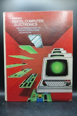 VTG Digital Computer Electronics 2nd Ed. by Albert Malvino - 1983 HC McGraw-Hill