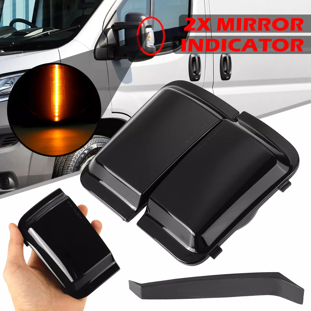 Fiat ducato 2024 mirror indicator lens