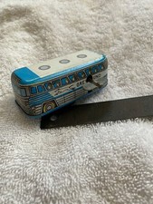 Vintage Japan Tin Litho Wind up Toy Bus Greyhound Express