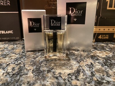 Dior Homme Eau de Toilette ~ 10ml Mini Splash Bottle w/ 1ml Sample & MT Sprayer