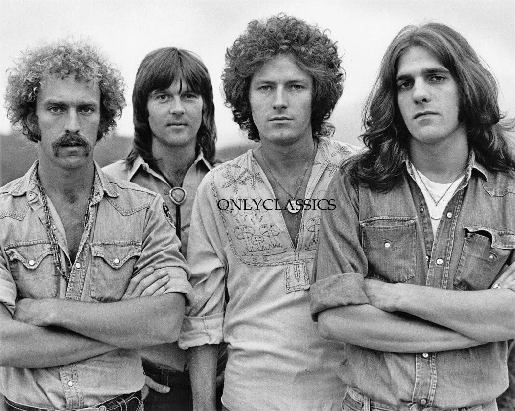1972 Eagles Rock Band 12x15 Poster Don Henley Glenn Frey Bernie