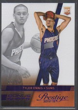 TYLER ENNIS 2014-15 PANINI PRESTIGE BONUS SHOTS PURPLE ROOKIE CARD #176 /49