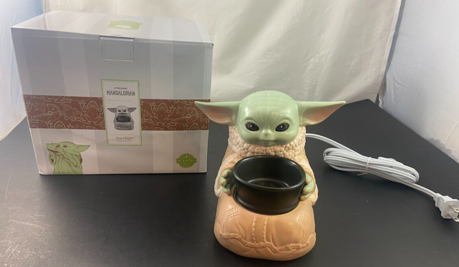 Scentsy The Child Baby Yoda Wax Warmer Mandalorian Star Wars Disney+ eBay