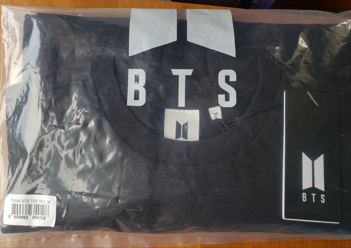 BTS Official T-Shirt TEAM Jungkook version, size M *NEW* | eBay