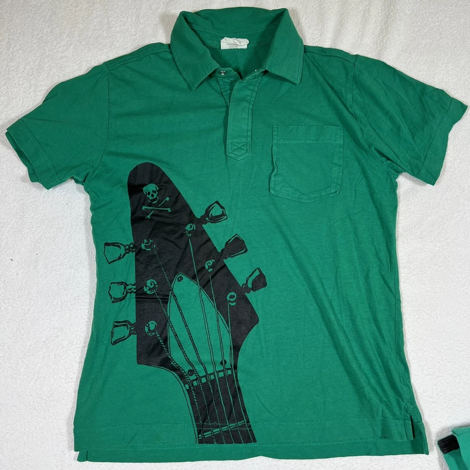 LOTE de 4 polos con cuello para niños talla YM jóvenes medianos, Crazy 8, Cherokee, S Foto 4 de 4