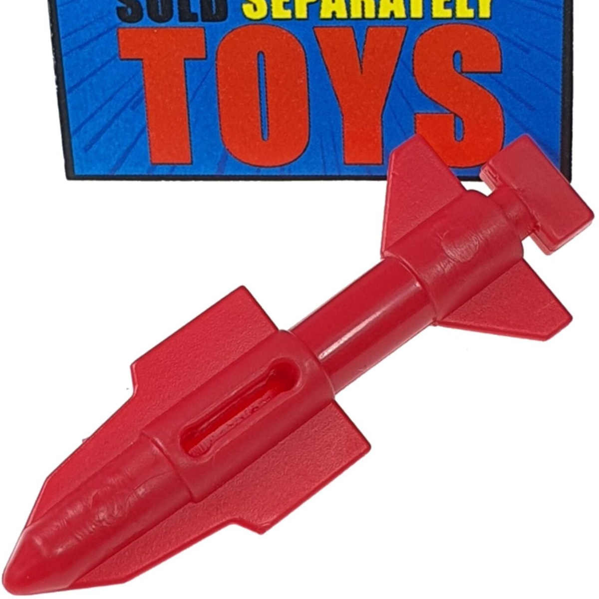 Vtg GI Joe Cobra Sea Ray MISSILE rocket original 1987 vehicle red