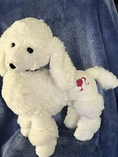 F.A.O. Schwarz With Love, Barbie White Stuffed Poodle Rare Hard To Find