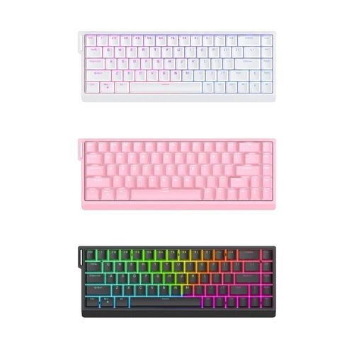 HE65 Advanced Corded Mechanical Keyboard With Switches Color Baklights