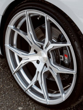 20" Rohana RFX5 Brushed Titanium 20x11/20x11 Wheels for Audi A7 S7 RS7