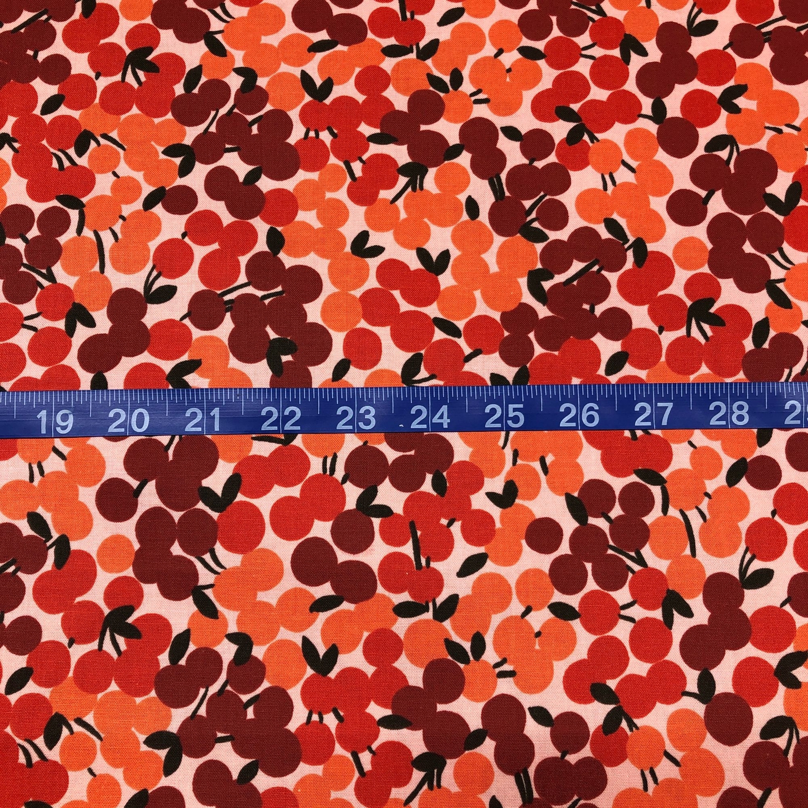 1 Yard CHERRY Wishwell Cheery Blossom Robert Kaufman Cotton Fabric WEL-20296-99