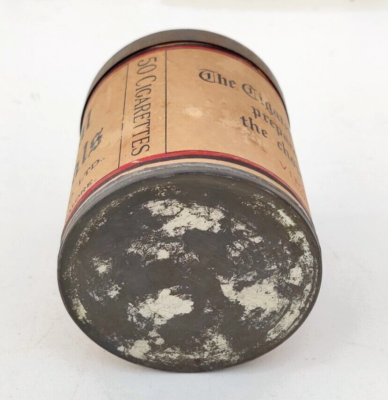 1930s Vintage Imperial Special Cigarette Advertising Tin Box Round London  CG128