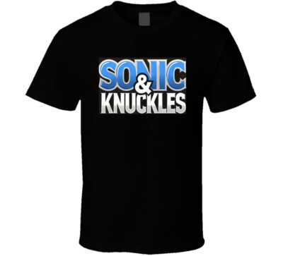 Gibbs Montgomery Sonic & Knuckles  T Shirt