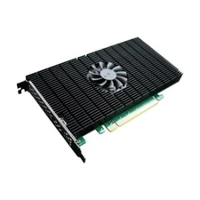 HighPoint 4-Port M.2 SSD7105 PCIe Gen3 Bootable NVMe RAID Controller for Wind...