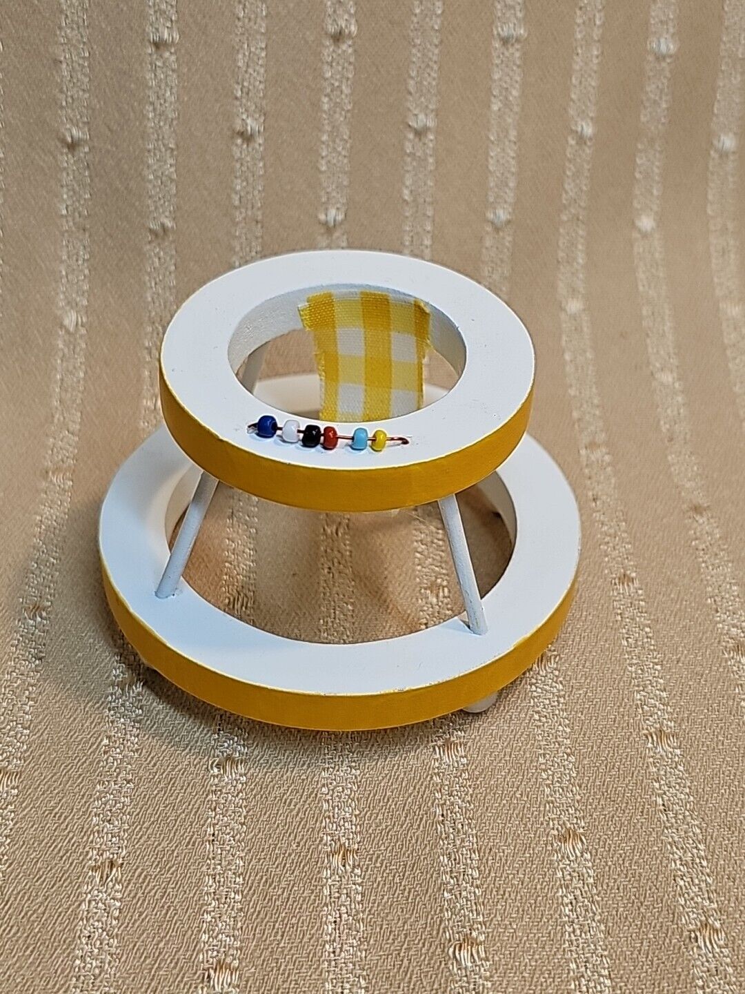 VINTAGE BABY WALKER FOR MINIATURE DOLLHOUSE