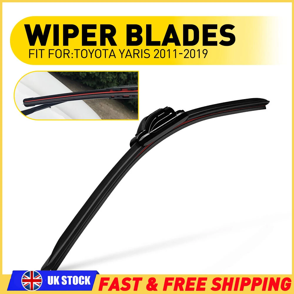 Ace Car Parts Rear Wiper Blade For Toyota Yaris Mk3 Hatchback (7/2011+) – 30 Cm / 12 Inch, Plastic Blade With Clips, 6-Month Warranty