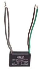 5uf+6uf 5uF/6uF 250 VAC 4 WIRE CEILING FAN CAPACITOR CBB61 47x22x34mm