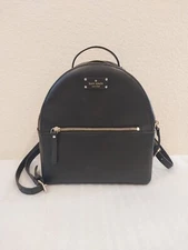 Kate Spade New York Leather Sammi BLACK Backpack WKRU 4894.