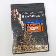 Seabiscuit DVD 2003 Widescreen Tobey Maguire Jeff Bridges Factory Sealed