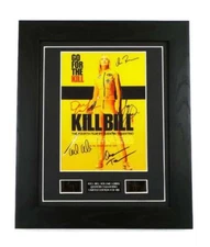 KILL BILL SIGNED Preprint ORIGINAL KILL BILL Film Cell MOVIE MEMORABILIA GIFTS