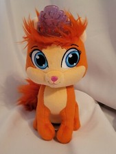 Disney Palace Pets Princess Ariel Little Mermaid Orange Cat Plush toy 9" Jakks