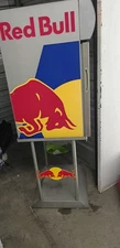 red bull mini fridge
