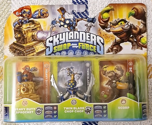 Skylanders Swap Force Triple Pack Bundle (New) Six Figures (Retired) - Picture 2 of 9