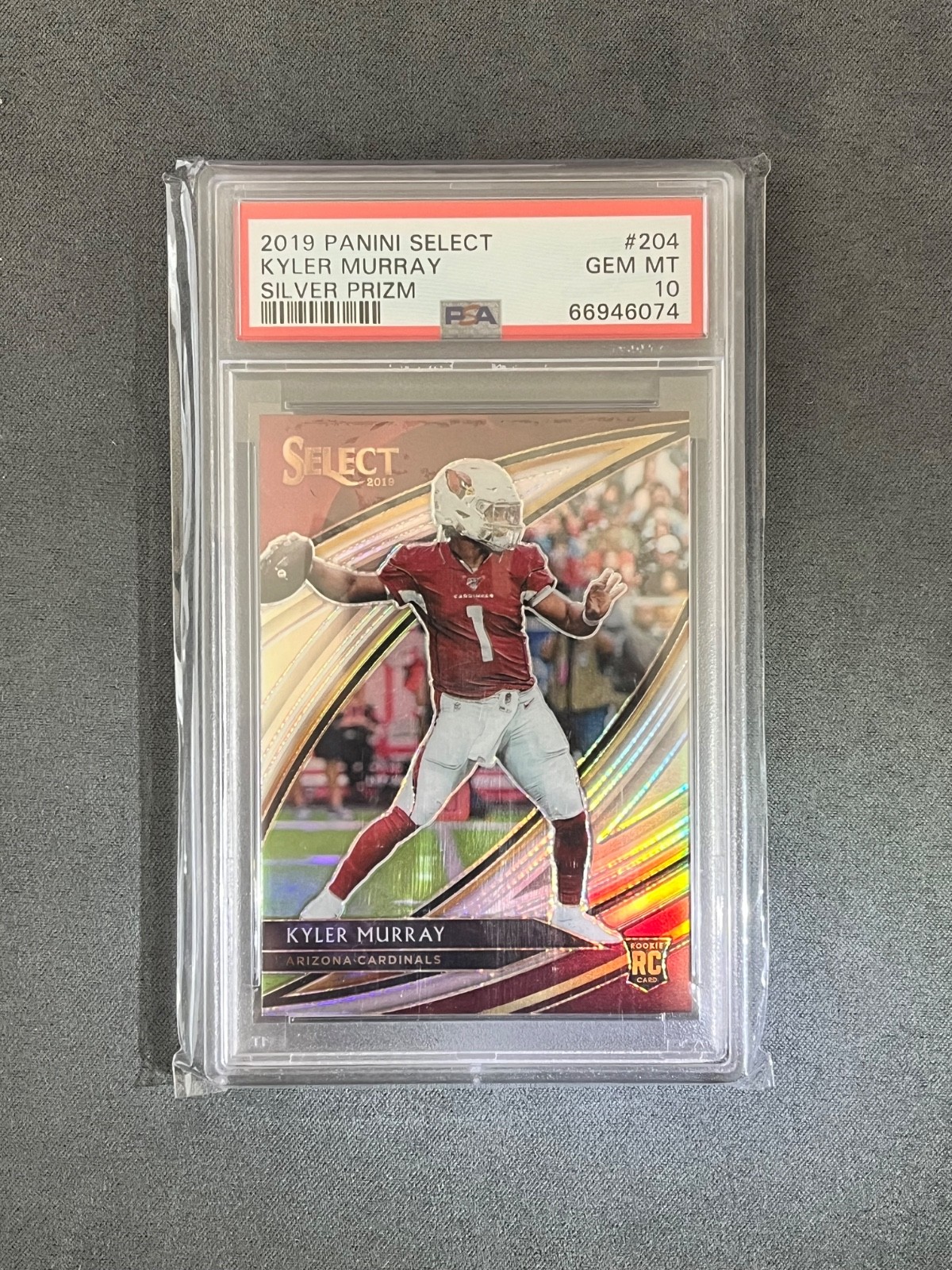 Kyler Murray Panini Select #204 Silver