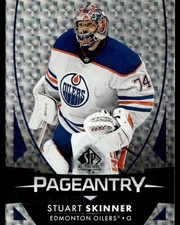 STUART SKINNER 2023-24 SP AUTHENTIC PAGEANTRY EDMONTON OILERS #P-41