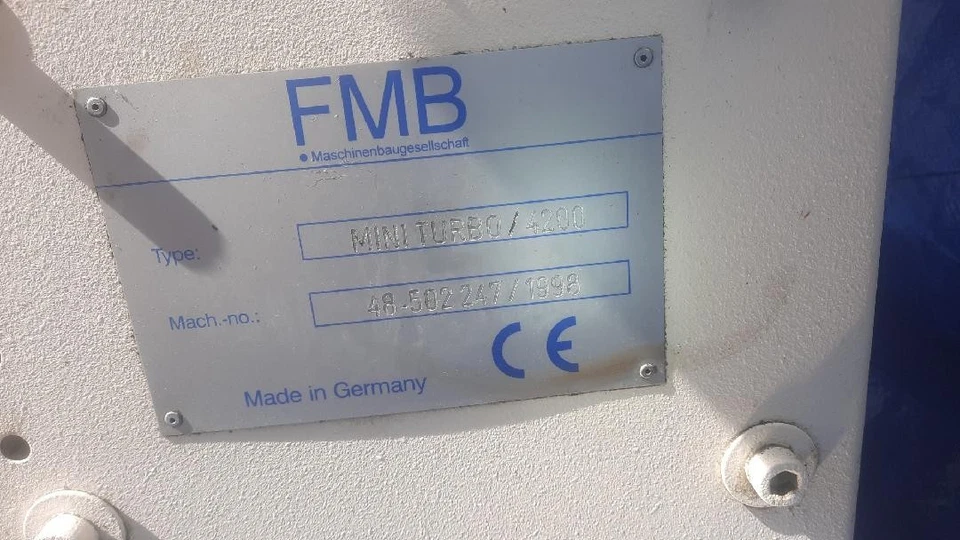 Cargador de alimentación en barra FMB MINI TURBO 42 Foto 3 de 4