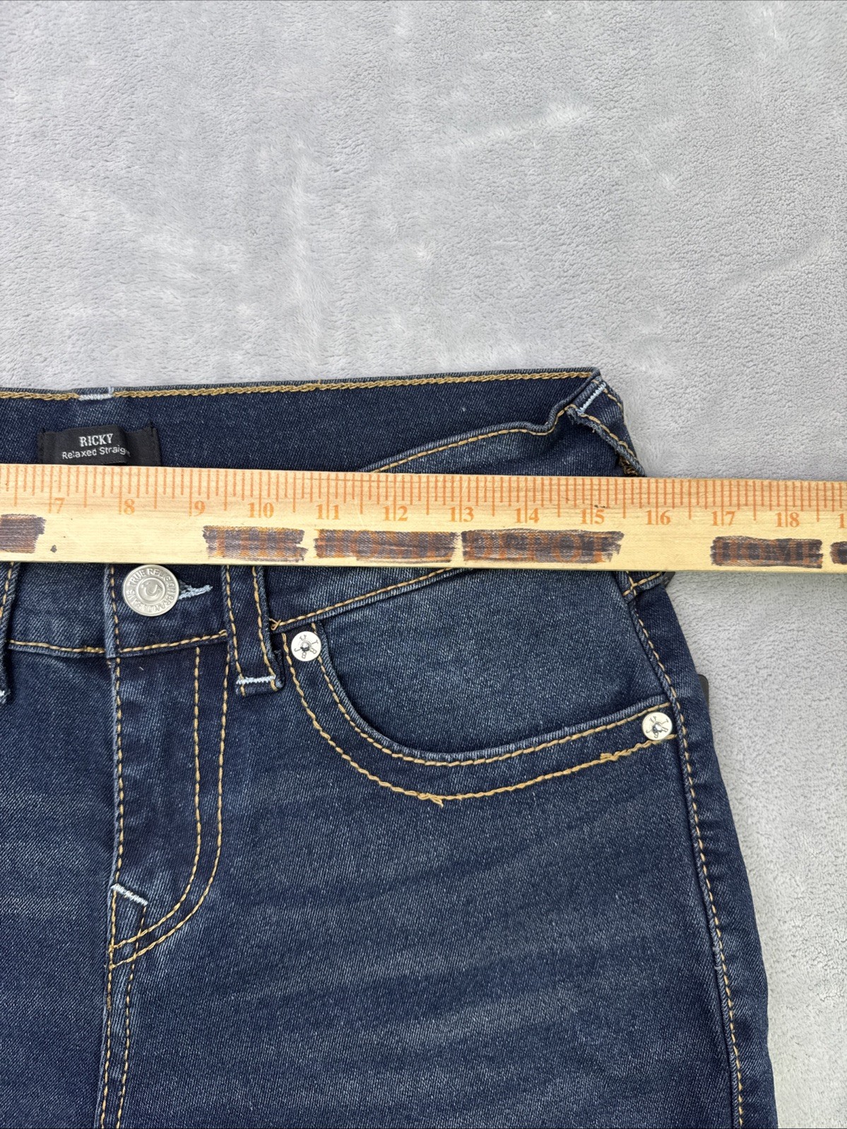 True Religion Ricky Relaxed Straight Jeans Mens Size 30 New thumbnail 10