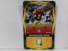 2025 UNO Elite CORE EDITION YELLOW #111 DEOMMODORE LENOIR