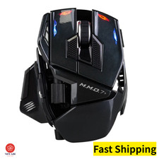 Mad Catz M.M.O. Mouse da gioco 7+ doppia modalità 21 pulsanti MM10NHINBL000-0J nero