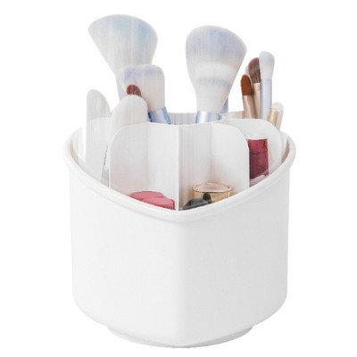 360° Rotating Makeup Organizer Cosmetic Makeup Brush Cup Makeup Brush Holder