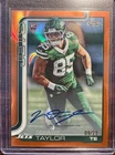 2025 Topps Mason Taylor Orange Lava (Raw)