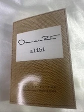 Oscar De La Renta ALIBI Women Eau De Parfum Spray Sample 2 ml/0.06 oz ea
