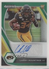 2021 Panini Prizm Draft Picks Green Larry Rountree III #DPA-LRO Auto 01az
