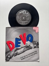 Devo Satisfaction UK Original 7" Punk Vinyl Record