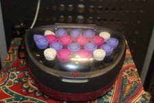 Remington Ionic Conditioning Hair Setter, 20 Velvet Hair Rollers