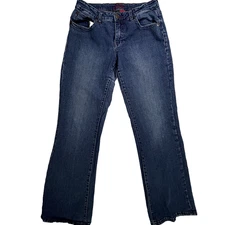 Jag Jeans Womens 14 Bootcut Stretch Embroidered Classic Staple Capsule Everyday
