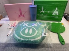 Jeffree Star X Shane Dawson Lot - 2 Hand Mirrors - 1 Tumbler - 1 Pillow
