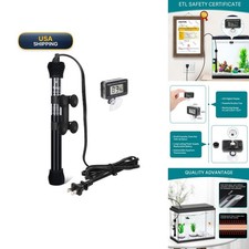 hygger 200W Submersible Aquarium Heater Fish Tank Thermostat with Suction Cups