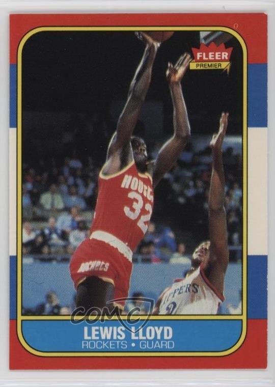 1986-87 Fleer Lewis Lloyd #65 1d0x