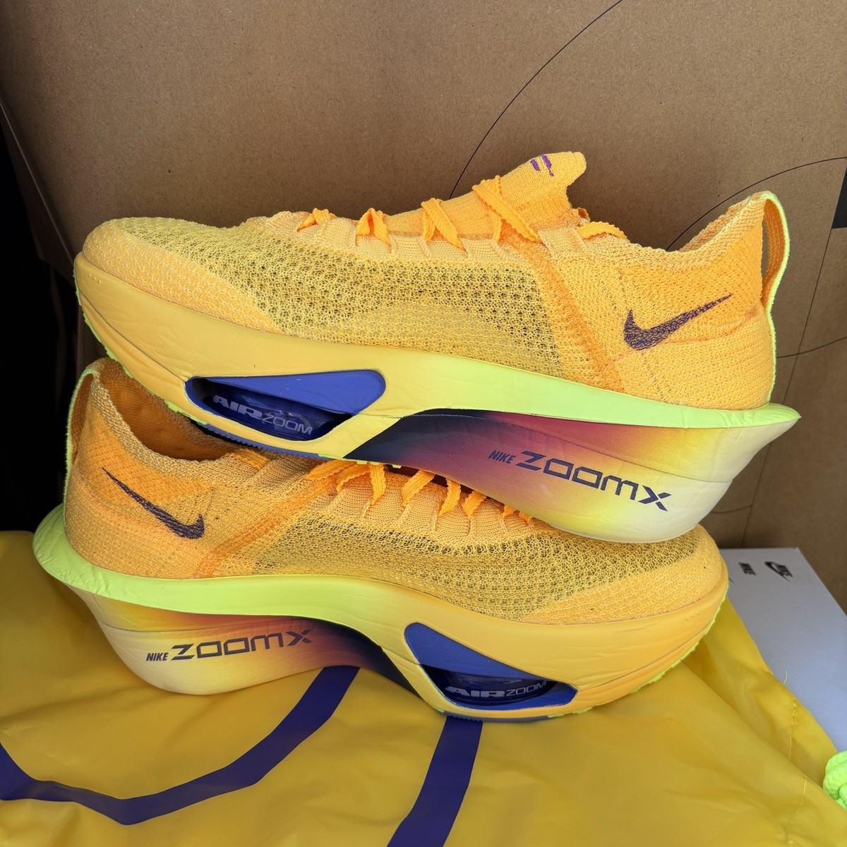 Nike Zoom Alphafly Next% 3 Laser Orange Mens Running Shoes FD8311 800 NEW Nike Men main image 2